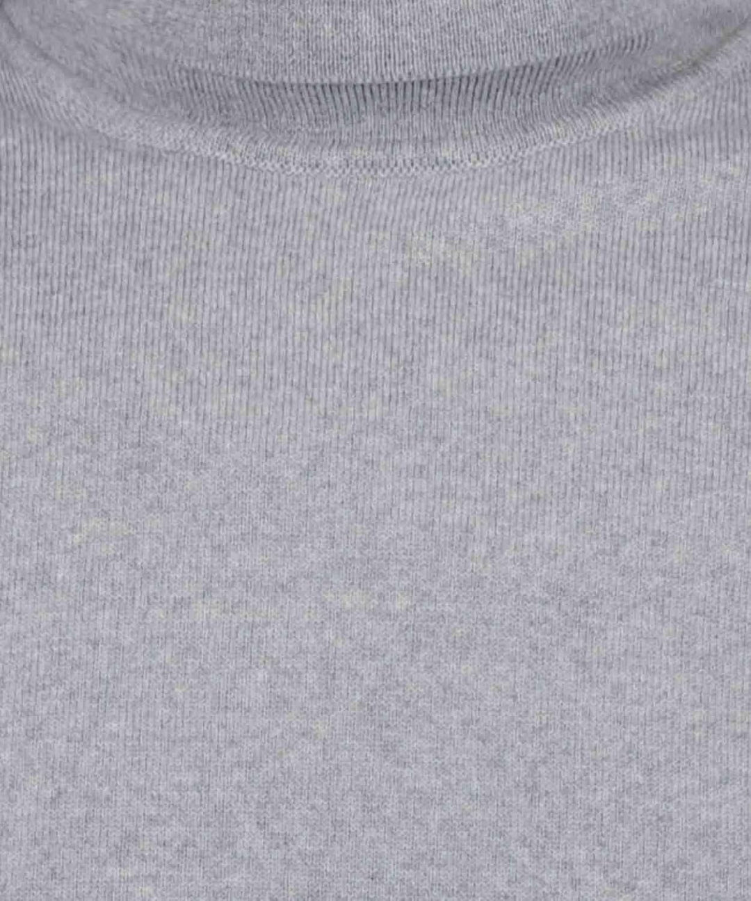 RAGMAN Herren Merino-Pullover Rollkragen, Grau-melange-012