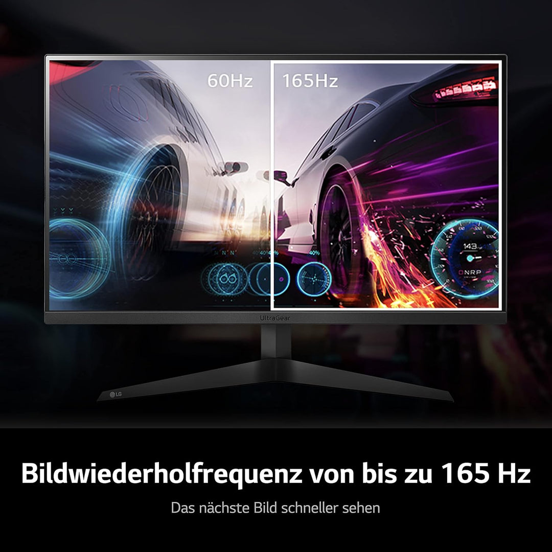 LG Electronics 27GQ50F-B Ultragear Gaming Monitor 27" (68,4 cm), Full HD LED, 1920 x 1080, NTSC 72%,