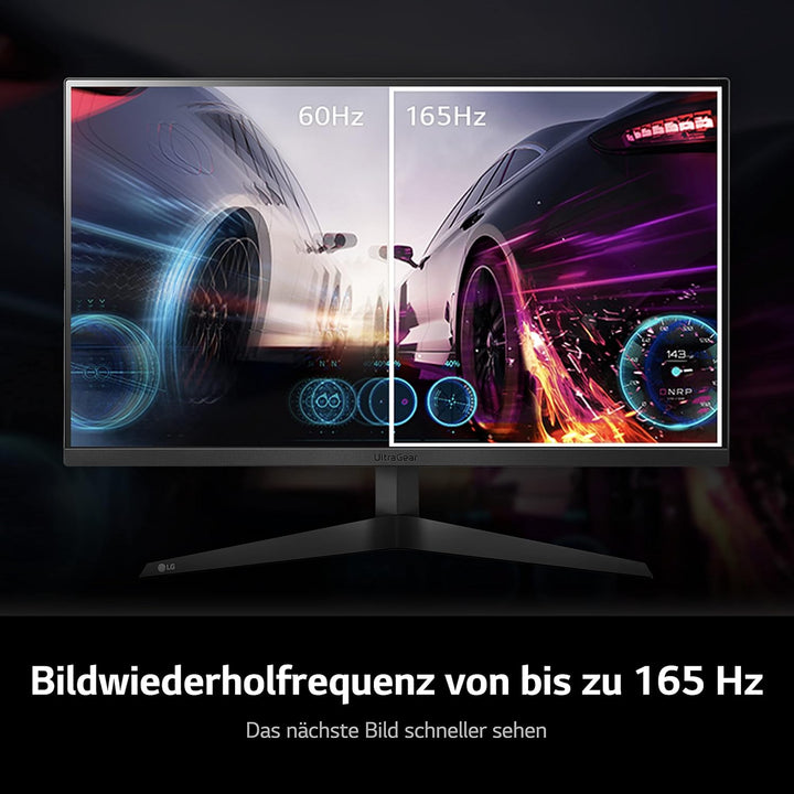 LG Electronics 27GQ50F-B Ultragear Gaming Monitor 27" (68,4 cm), Full HD LED, 1920 x 1080, NTSC 72%,