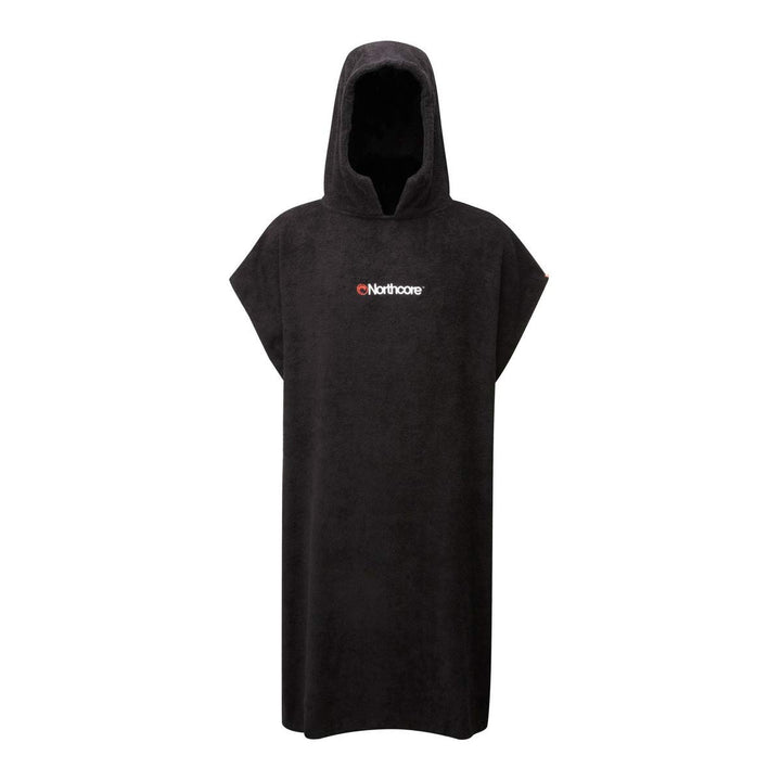 Northcore Beach Basha Wickelponcho Einheitsgrösse Schwarz, Einheitsgrösse Schwarz