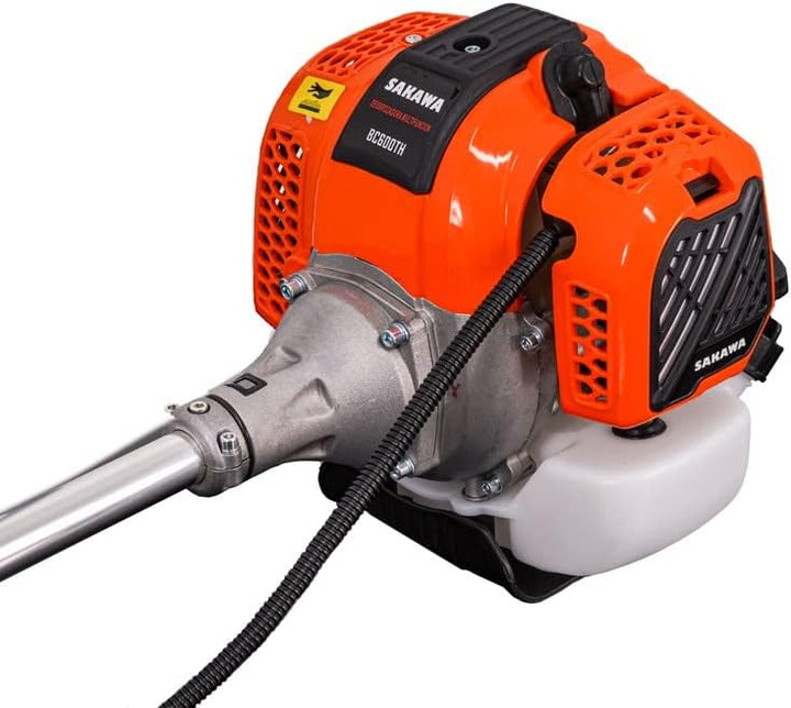 SAKAWA Motorsense Benzin 48cc Handhaben