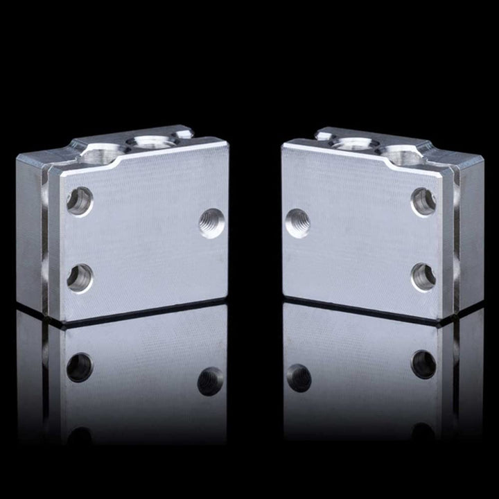Super Print 2PCS Volcano Heizblock Heater Block Precision Aluminum with Silicone Sock For Volcano Ho