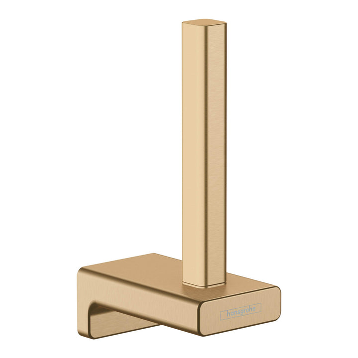 hansgrohe Ersatz-Toilettenpapierhalter AddStoris, Ersatzpapierrollenhalter Brushed Bronze 1 Rolle (E