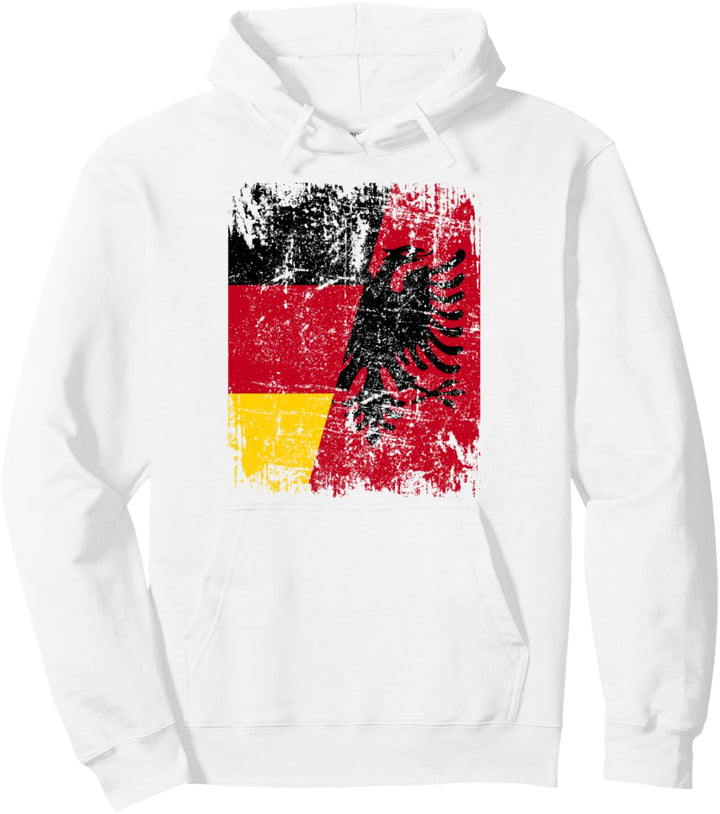 ALBANIEN DEUTSCHLAND Freundschaft Flagge Adler Shqiptar Pullover Hoodie