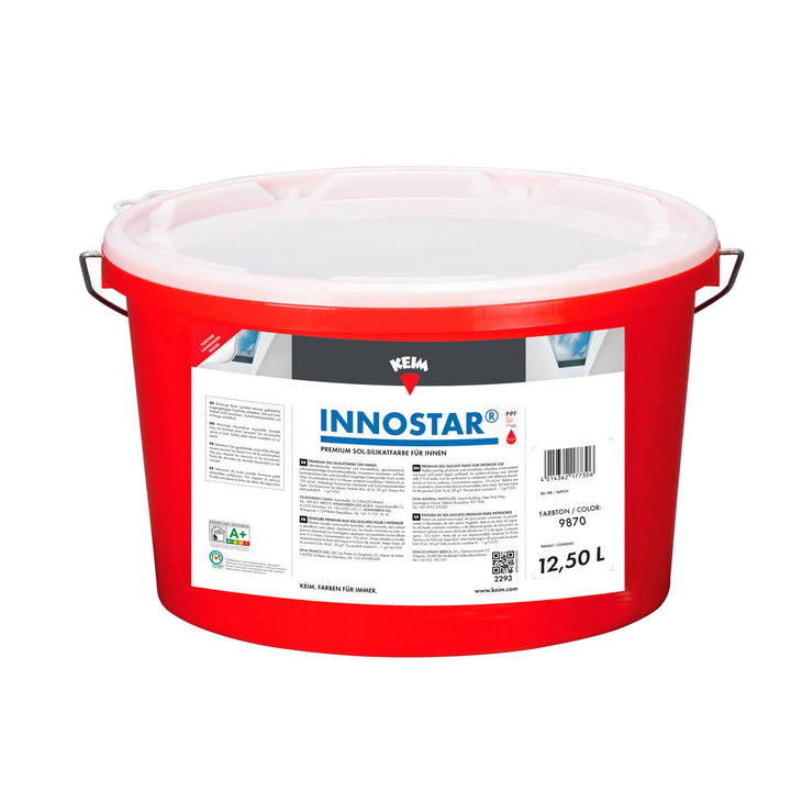 Keim Innostar Silikatfarbe Grösse 12,5 LTR, Farbe 9870 12.5 l (1er Pack) 9870, 12.5 l (1er Pack) 987