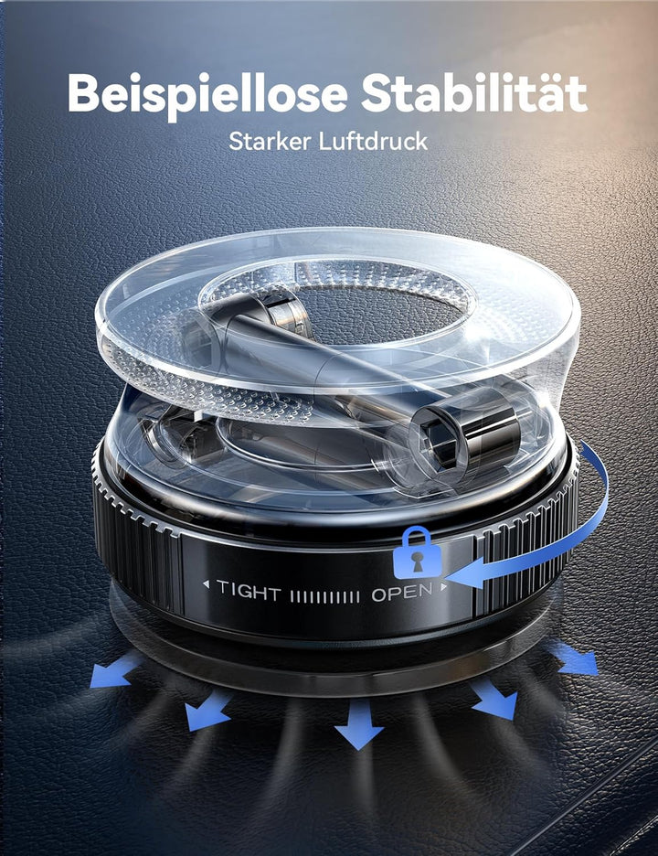 JOYROOM Vakuum Handyhalterung Auto Magnet – 2025 Magsafe Autohalterung [24 XN55 Magneten & Stärkster