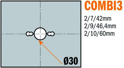 CMT Orange Tools Kreissägeblatt HW 250 x 3,2 / 2,2 x 30 Z=48 10° ATB - 285.048.10M - für Querschnitt