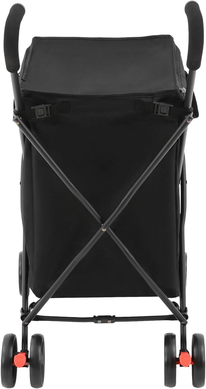 Einkaufstrolley Klappbar 38L Handwagen mit Tasche Outdoor Einkäufe | Polyester und Metall, Klappwage