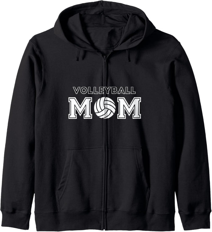 Volleyball Mom I Lustiges Frauen Volleyball Spruch Geschenk Kapuzenjacke