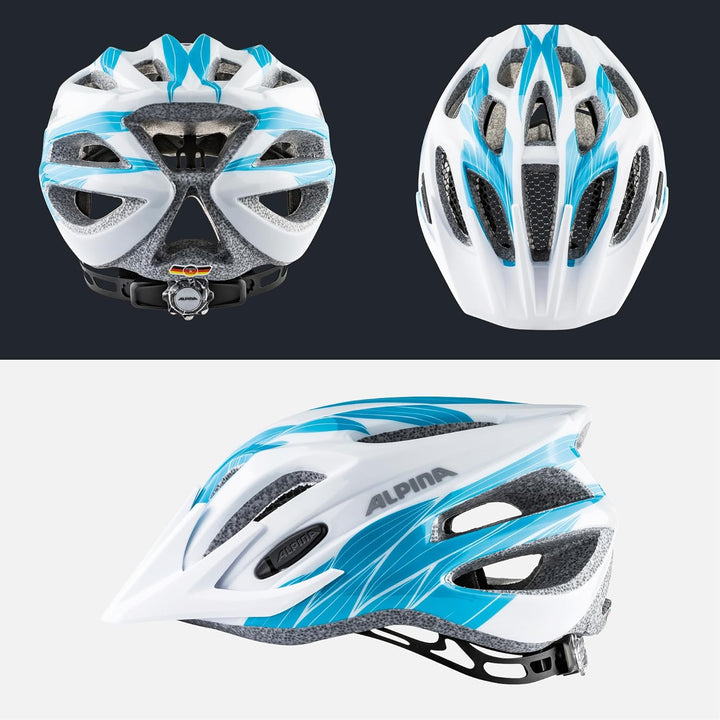 ALPINA FB JR. 2.0 - Stossabsorbierender, Leichter & Stabiler Fahrradhelm Mit nachrüstbarem LED Für K