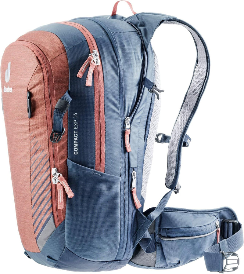 deuter Compact EXP 14 Fahrradrucksack Redwood-marine, Redwood-marine