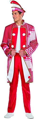 119220 - Frack Rot/weiss * Grösse 50 - 58 * Karneval Uniform Jacket (56), 56