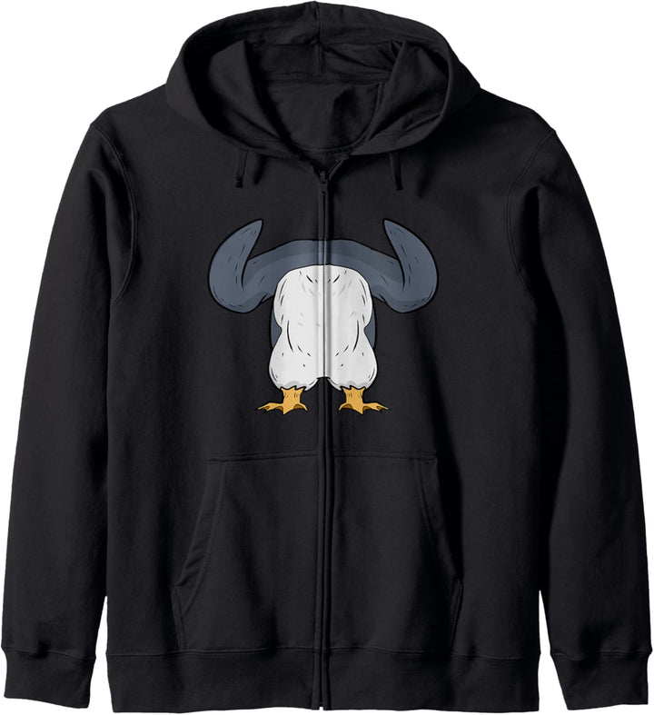 Pinguin Kostüm Pinguin Deko Wasservogel Pinguin Fan Kapuzenjacke
