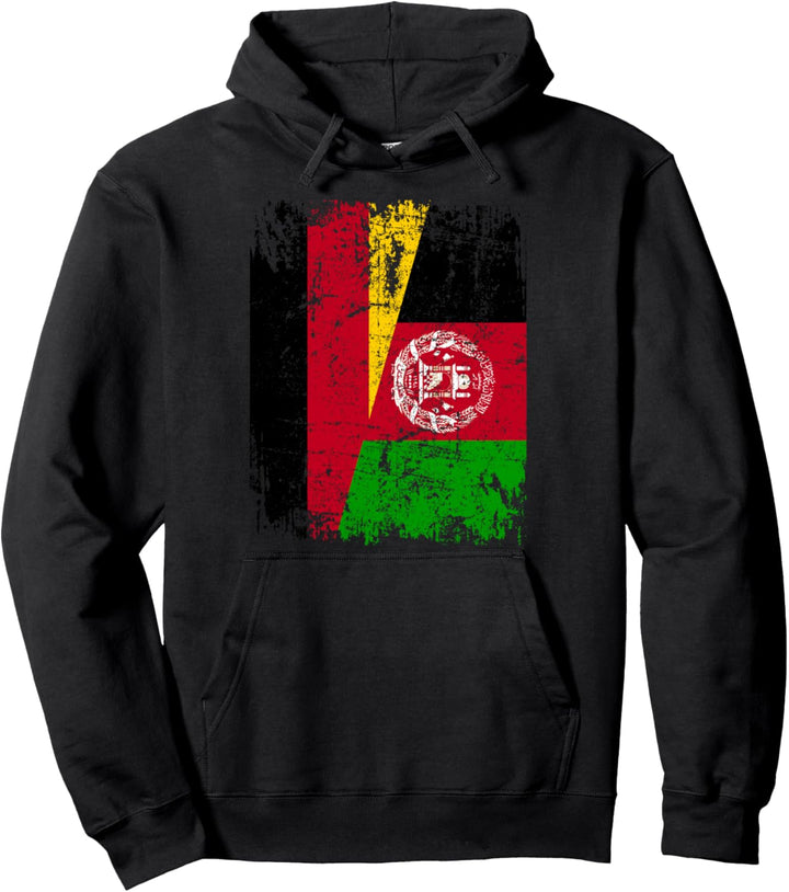 AFGHANISTAN DEUTSCHLAND Flagge | Damen Herren | Afghanistan Pullover Hoodie