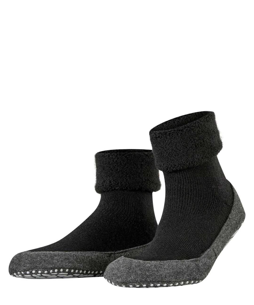 FALKE Herren Cosyshoe Stoppersocken rutschhemmende Noppen auf der Filzsohle komfortabel warm mit Plü