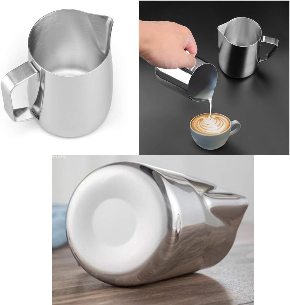 Rolin Roly 200ml/6.8oz Milch Pitcher rostfreiem Edelstahl Milchkännchen perfekt für Milchaufschäumer