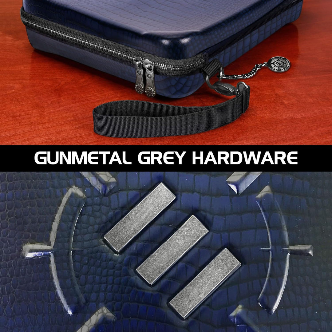 RPG-Organizer-Tasche – DND-Ordner mit integriertem Zeichenblatthalter und löschbarem Anreissfeld, Wü