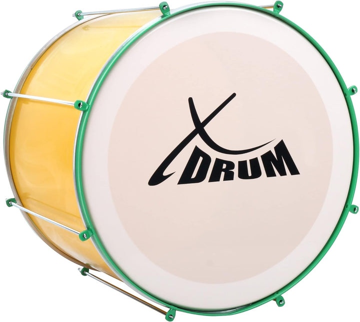 XDrum SSD-2016 Surdo Samba Trommel - brasilianische Basstrommel - Kessel aus Aluminium - 8 Stimmschr