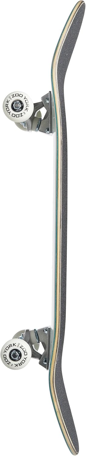 Zoo York Unisex – Erwachsene York Logo Skateboard 7.75" Fog, 7.75" Fog