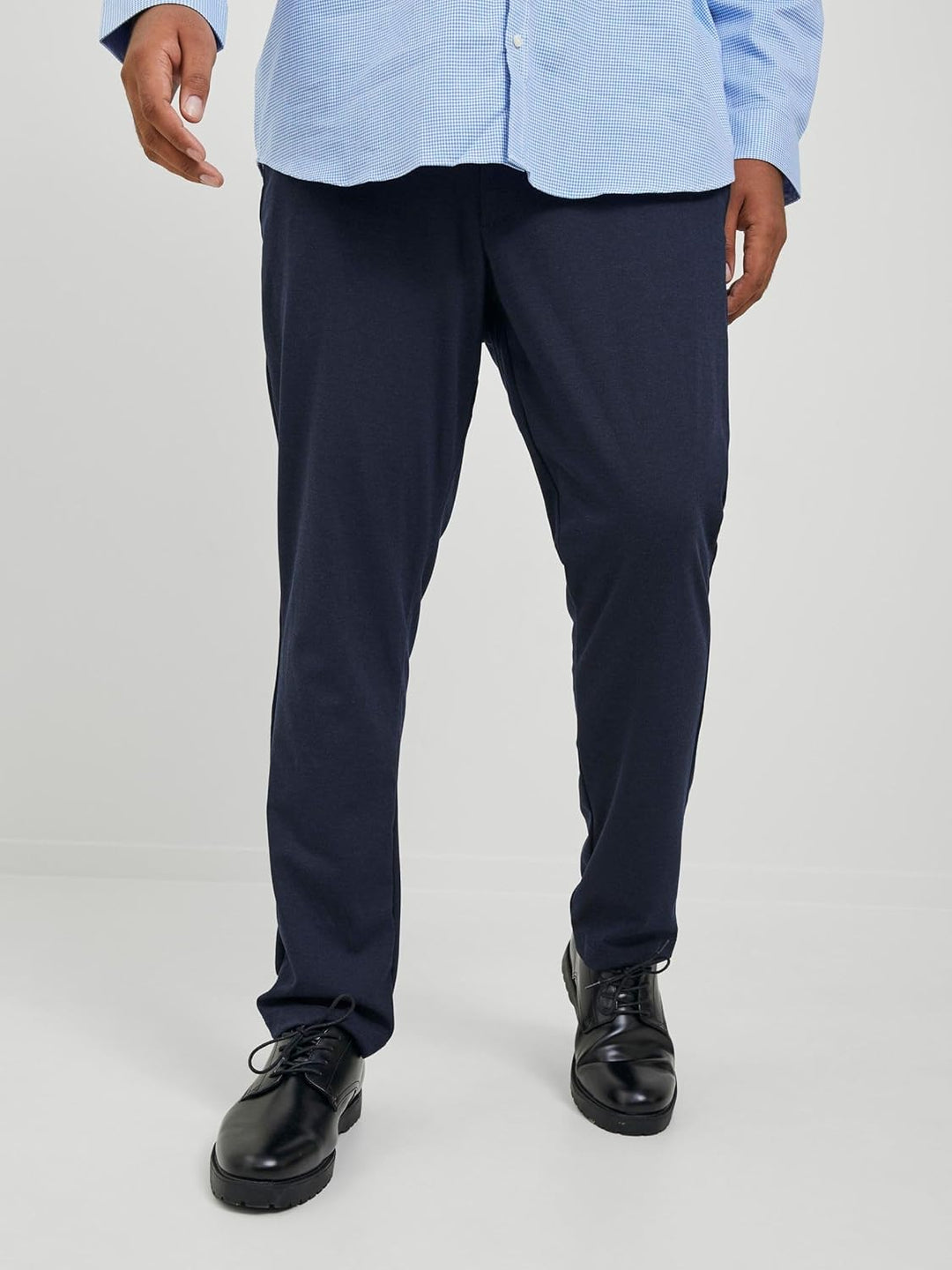 JACK &amp; JONES Herren Jpstmarco Jjdave Lc Noos Pls Chino-Hose, Navy Blazer