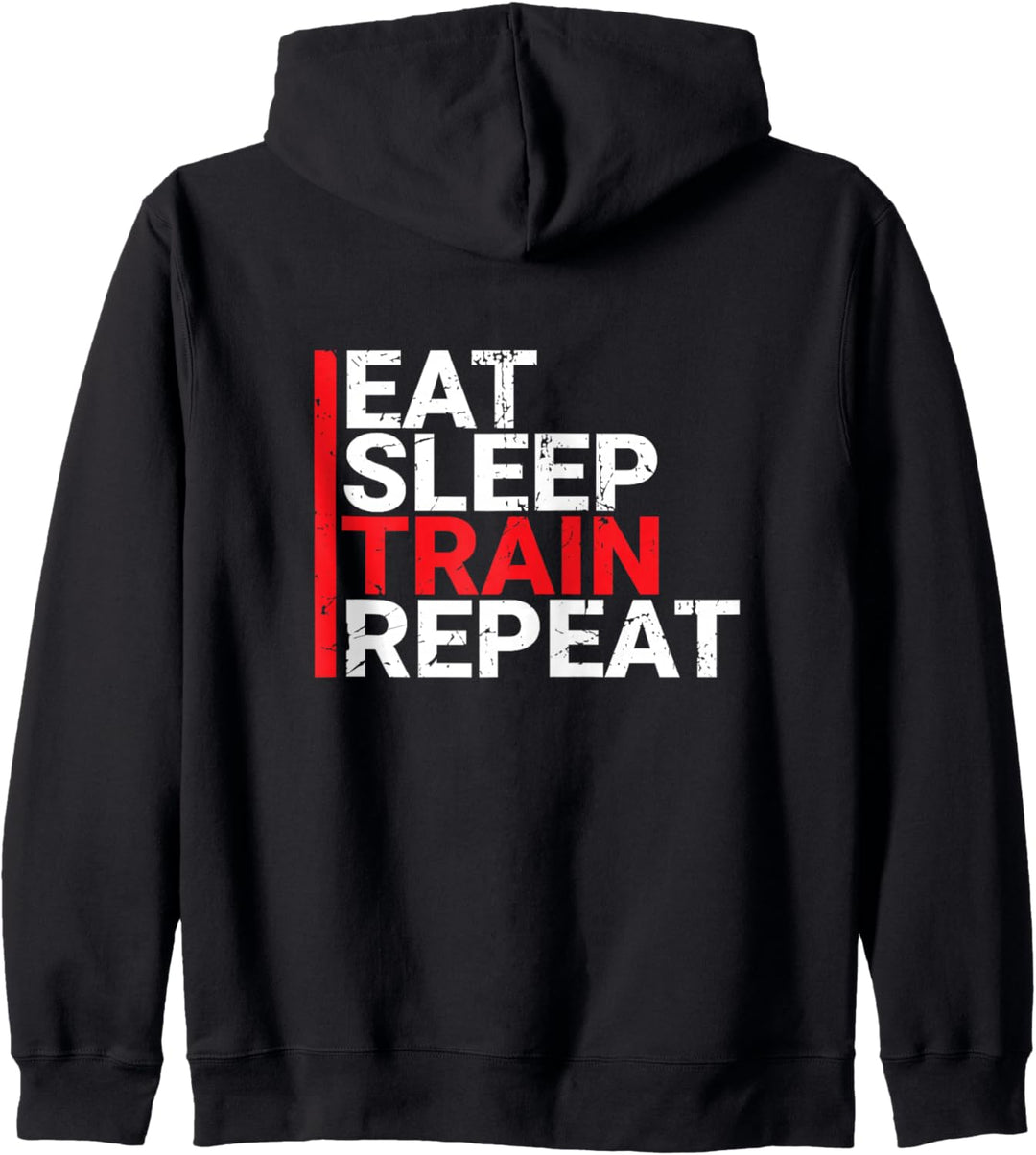 Eat Sleep Train Repeat Kapuzenjacke