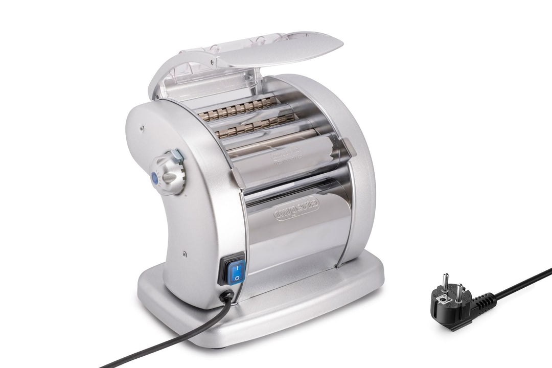 Imperia Pastapresto Ruvida Gourmet Linie. Elektrische Nudelmaschine Made in Italy. Frischpastamaschi