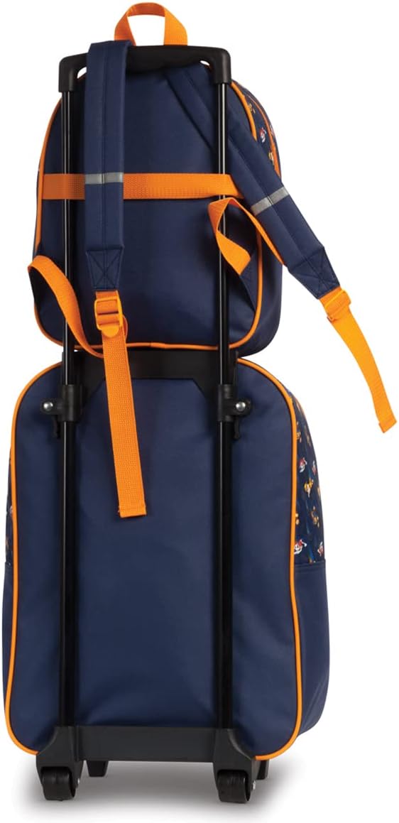 Fabrizio Paw Patrol Chase Marshall Skye Kinder Trolley Kinderkoffer Weichgepäck Polyester 32 x 42 x