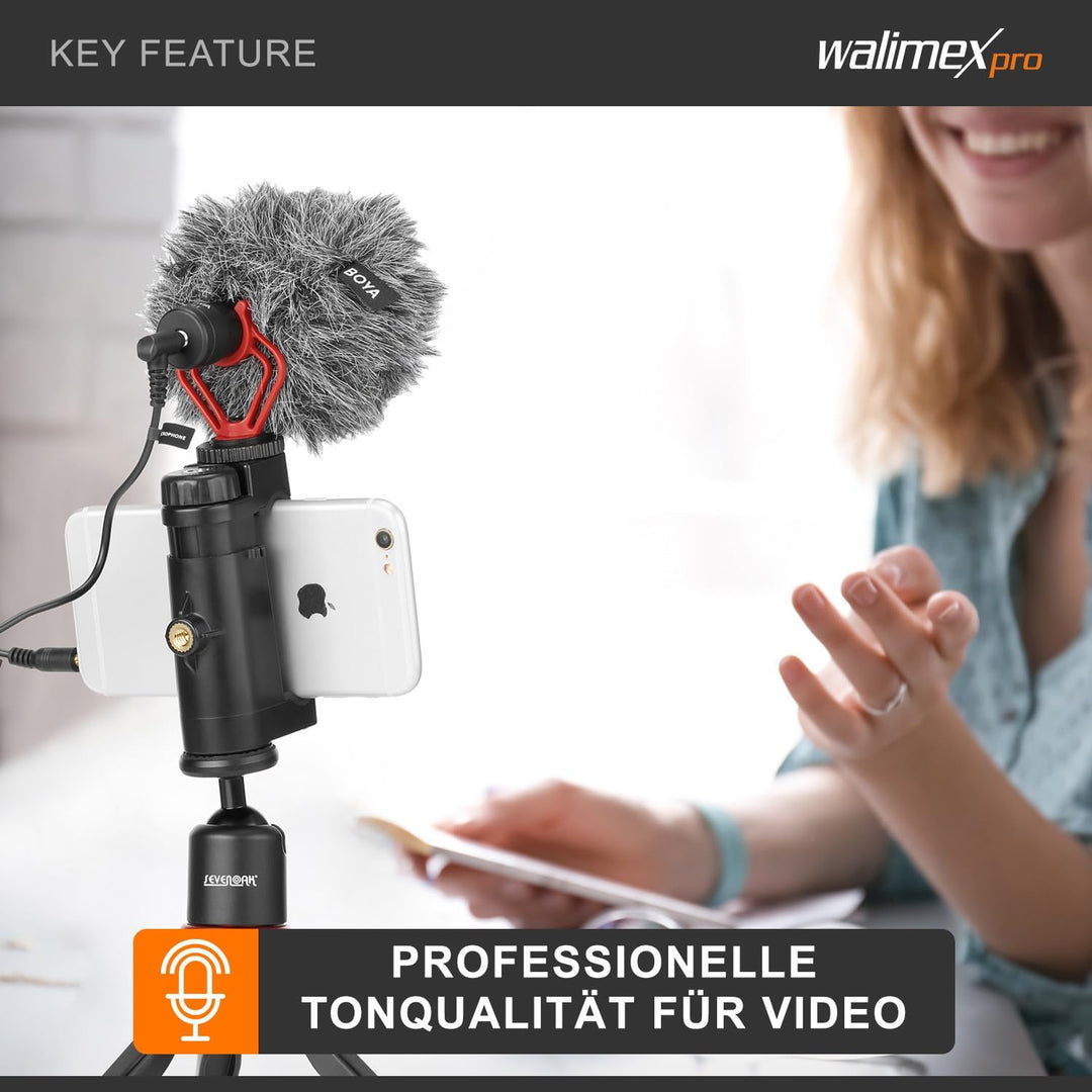 Walimex pro Boya MM1 Kompaktmikrofon universell