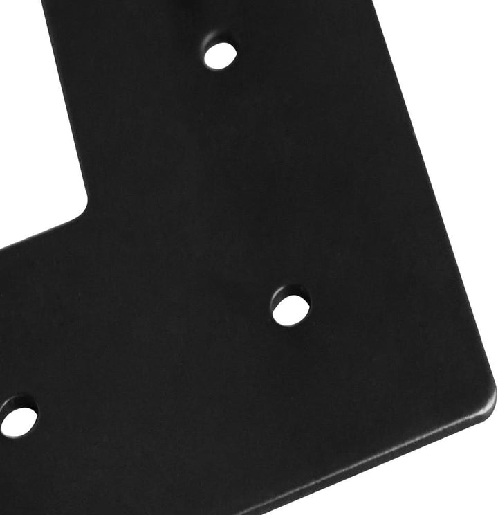 Melko 4 Stück Hairpin Legs Haarnadel Tischbeine aus 12 mm Stahl Tischfuss inkl. Bodenschoner, Höhe 1
