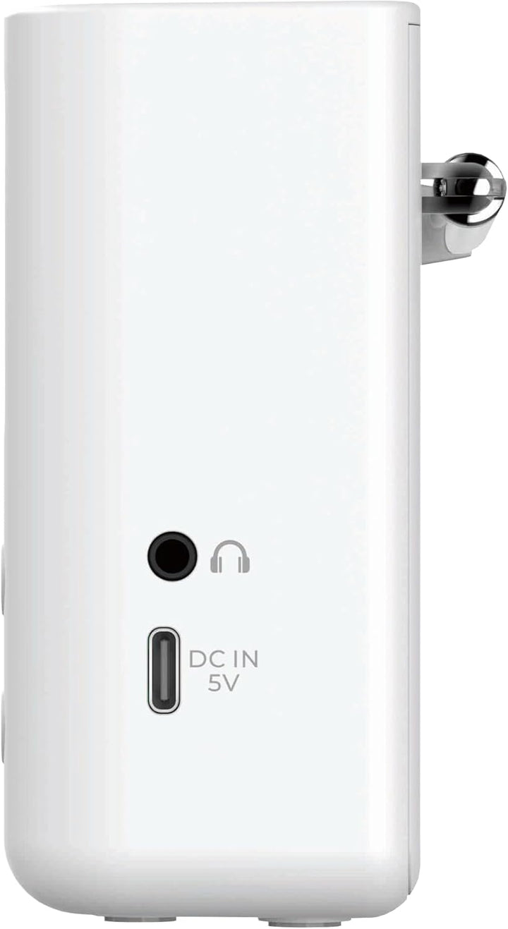 Kenwood CR-M33DAB-W - Tragbares DAB+ Radio mit Bluetooth, integriertem Li-Ion Akku & 6,1cm Farbdispl