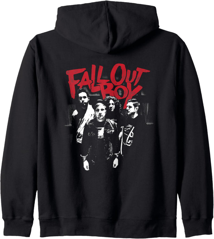 Fallout Boy — Punk-Kratzer-Foto Kapuzenjacke