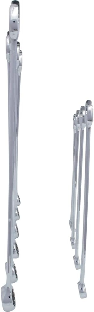KS Tools 519.0660 CHROMEplus Ringmaulschlüssel-Satz, XL, 10-tlg.