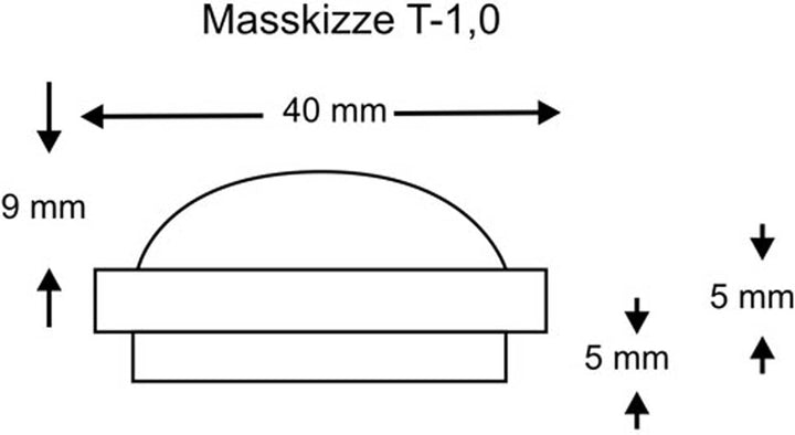 Reckhorn 2 Wege Autolautsprecher/Einbaulautsprecher CS- 6 (Kalottenhochtöner 2.5 cm & Bassmitteltöne