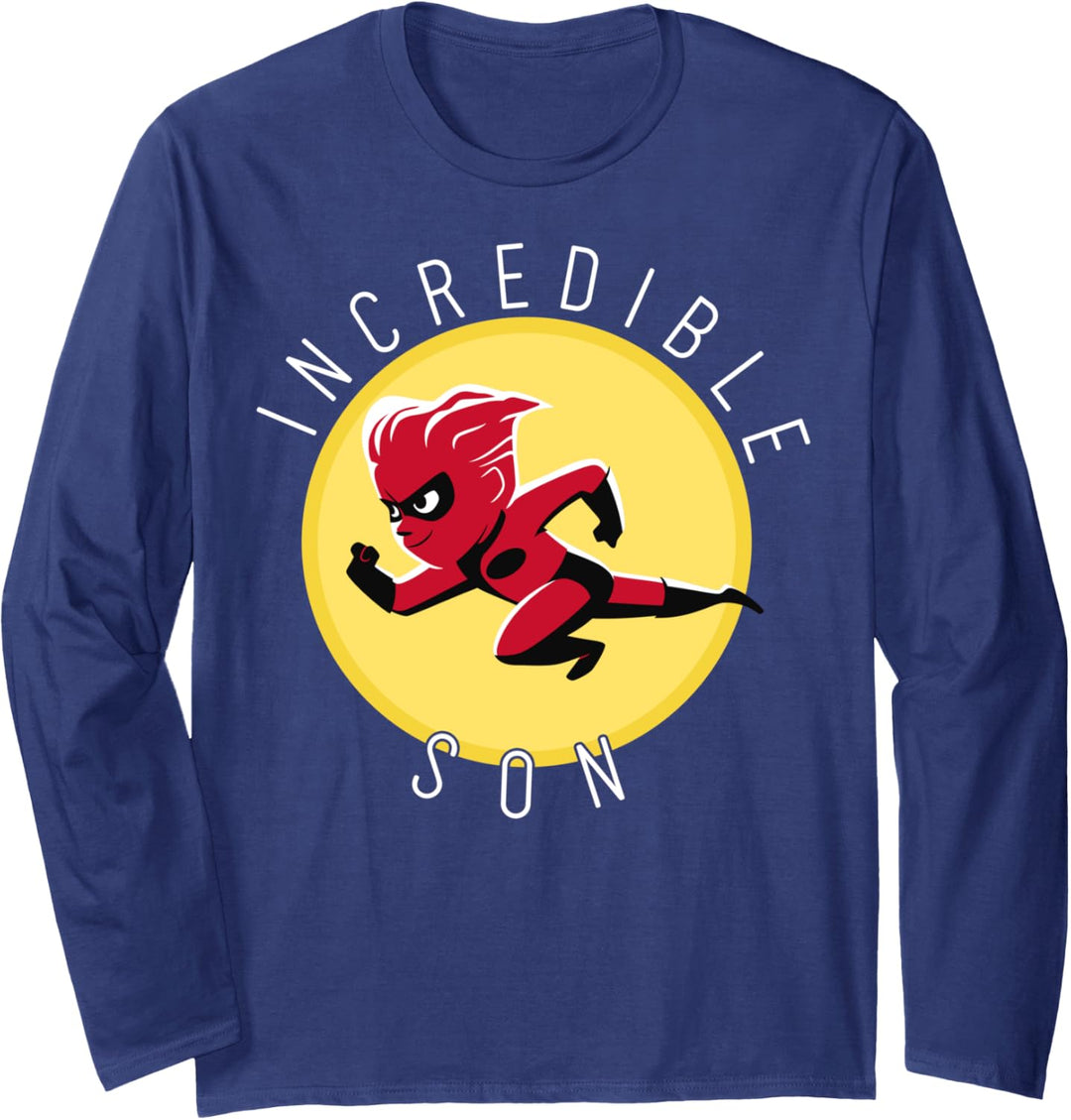 Disney Pixar Incredibles 2 Dash Incredible Son Langarmshirt