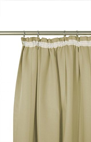 Wirth Fertigschal Felsted mit Kräuselband, Polyester, Beige, 245 x 132 cm Beige 245 x 132 cm, Beige