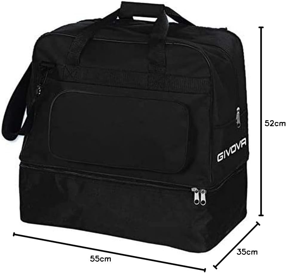 Givova Womens Börse Revolution Big Tasche UNICA Schwarz, UNICA Schwarz