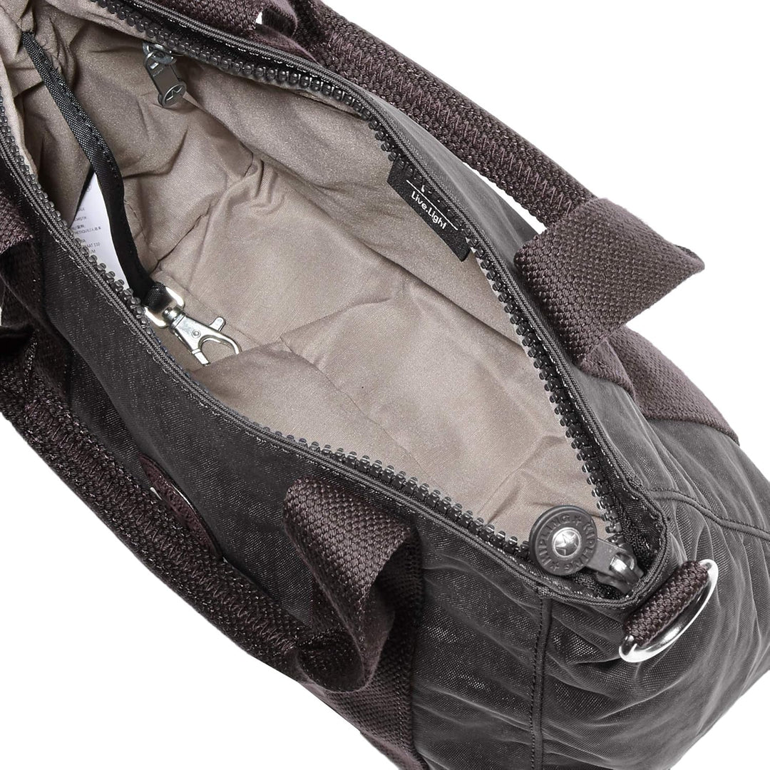 Kipling Damen Asseni Mini Tote Schwarz (Black Noir),33x21x14 cm (B x H x T), Black Noir