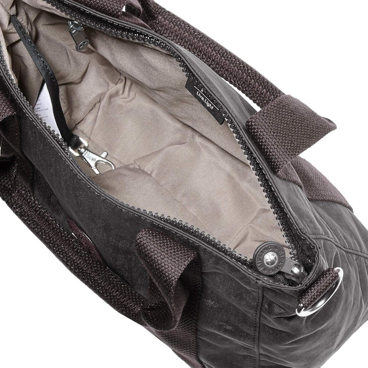 Kipling Damen Asseni Mini Tote Schwarz (Black Noir),33x21x14 cm (B x H x T), Black Noir