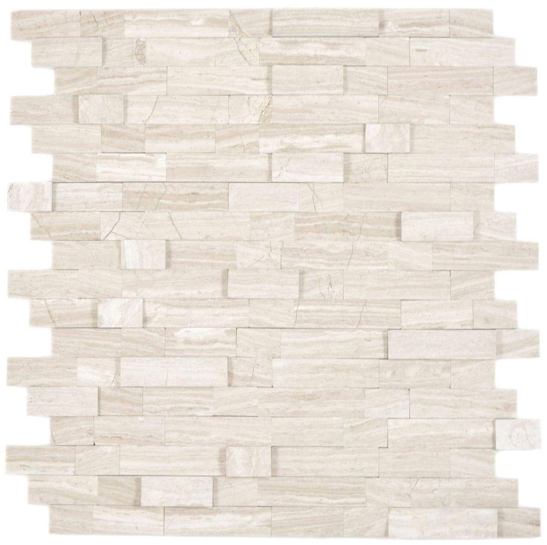 Selbstklebnde Mosaikmatte Verbund Naturstein grey für WAND KÜCHE Wandverblender Fliesenspiegel Verkl