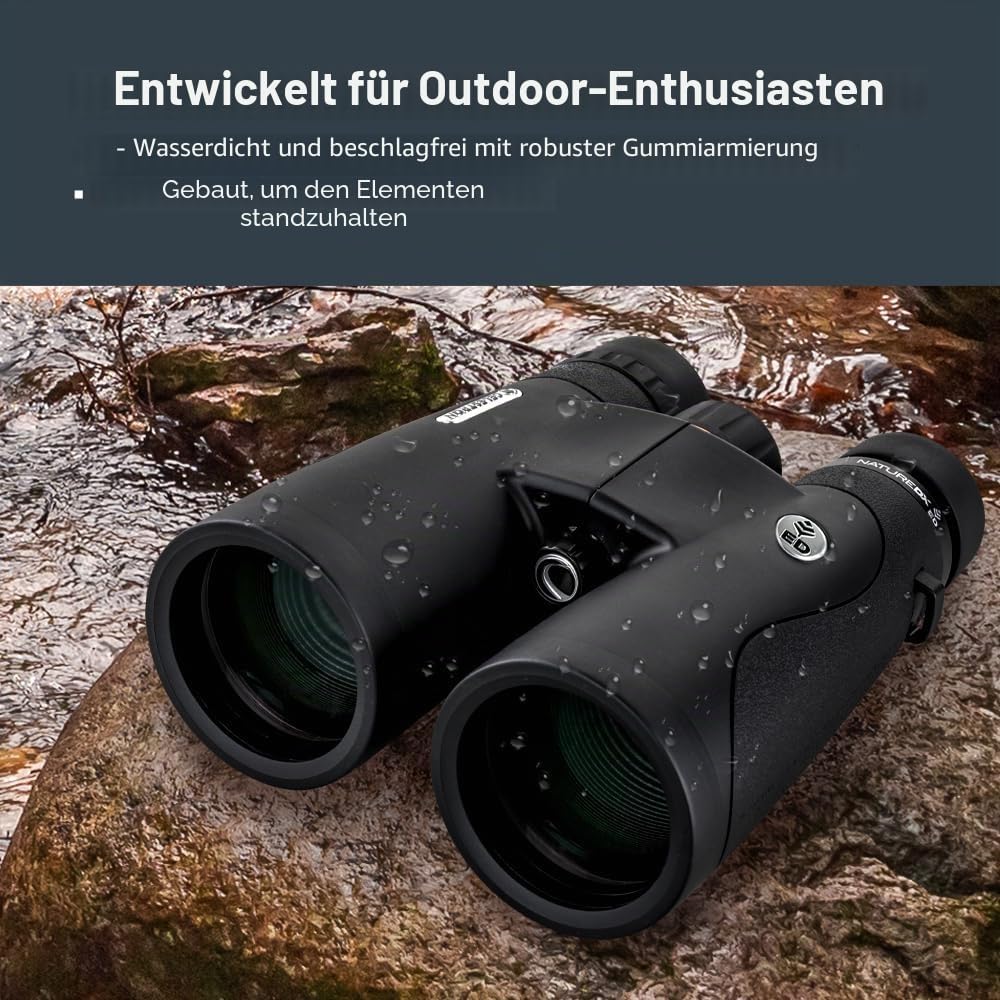 Celestron Nature DX ED 10x50 Binoculars - Premium Extra-Low Dispersion ED Glass Lenses, 10x50