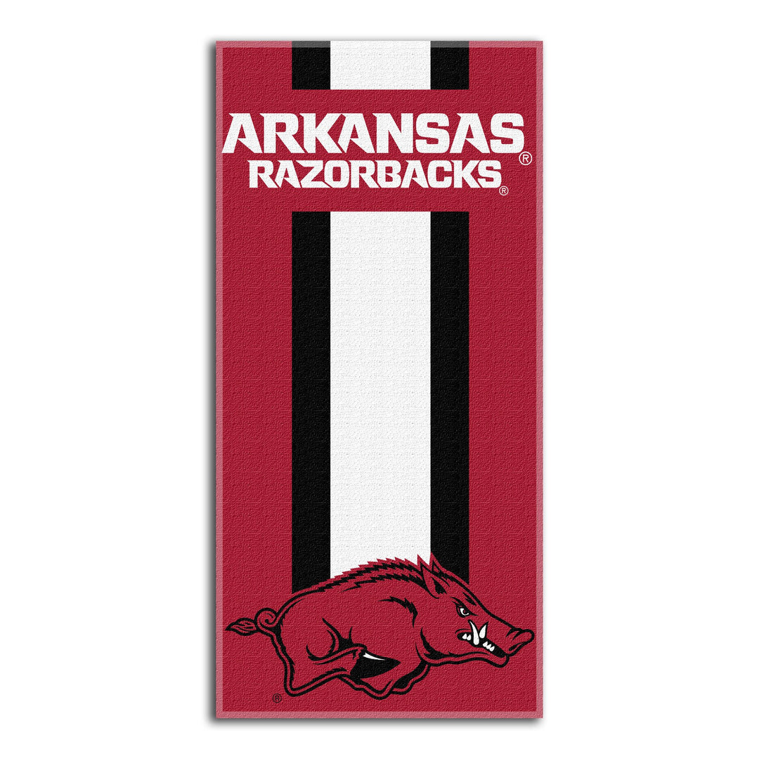 Northwest Unisex-Erwachsene Strandtuch Arkansas Razorbacks 30" x 60" Zonenlesung, Arkansas Razorback