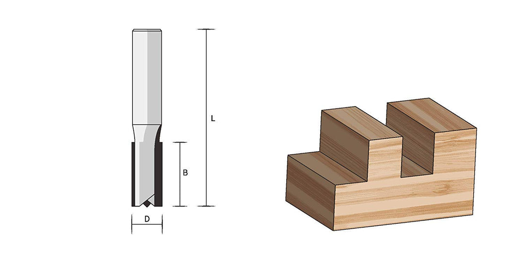 Famag 3167.808 Bohrer, Metall 8x19x57mm S=8mm, 8x19x57mm S=8mm