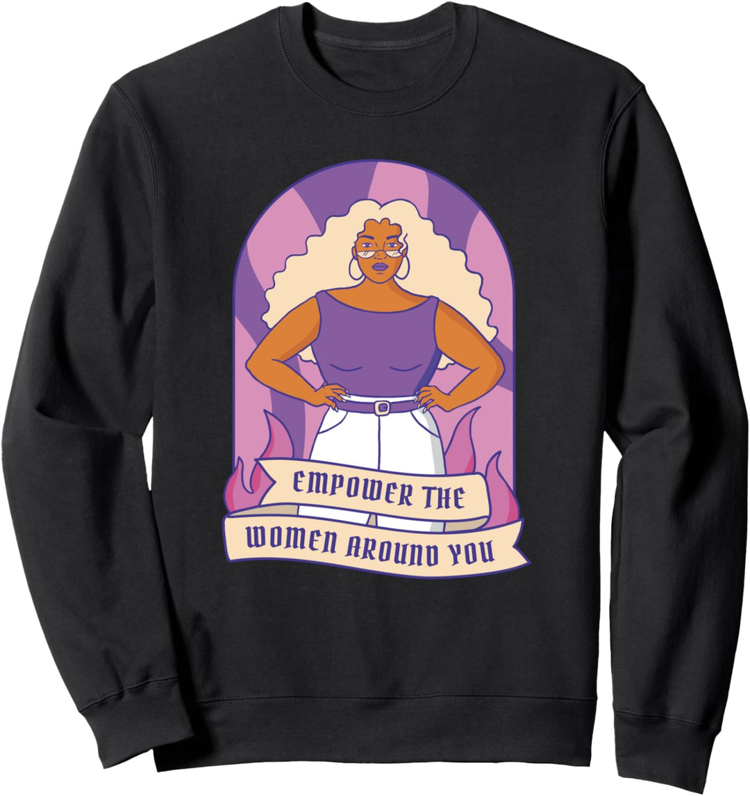 Leistungsstarke starke Frau Feminismus Feministische Mädchen Empowerment Sweatshirt