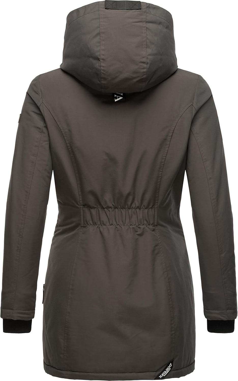Navahoo Damen warmer Winter Kurzmantel Blizzardstorm XS-3XL XS Anthracite, XS Anthracite