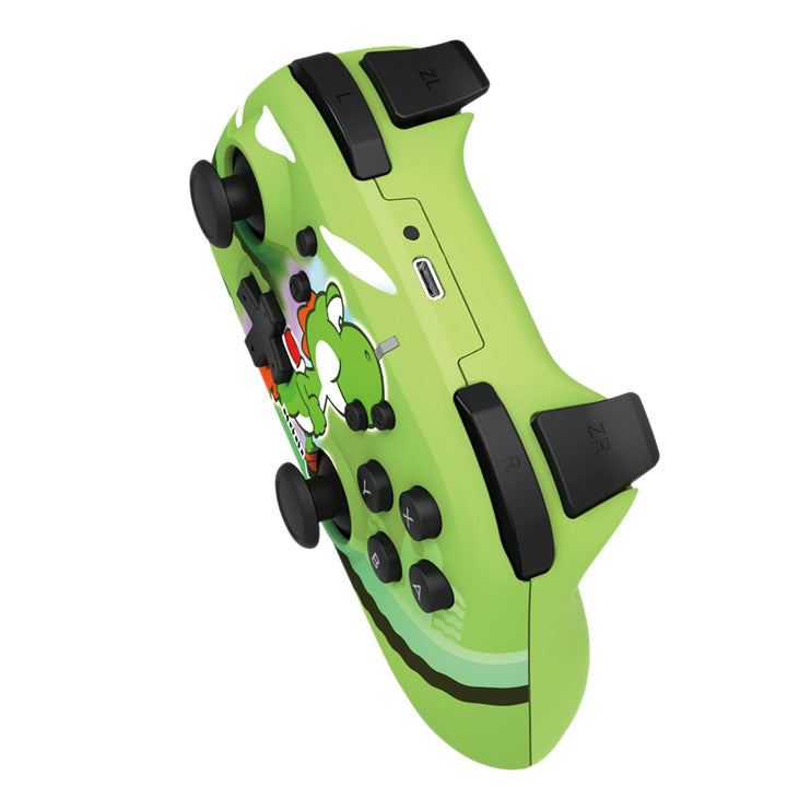 HORI Kabelloses Horipad (Super Mario - Yoshi) Controller für Nintendo Switch - Offiziell Lizenziert