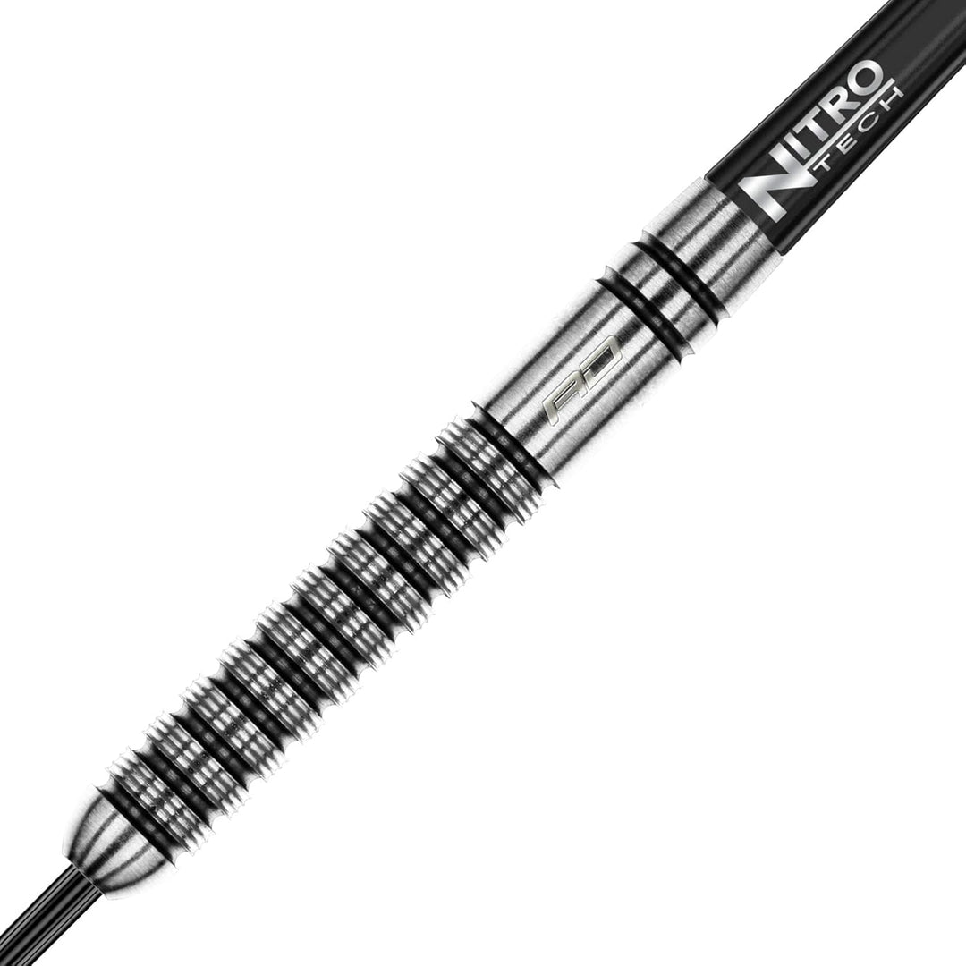 RED DRAGON Gian Van Veen Premium Wolfram Darts Set mit Flüge und Stielen 21.0 Gramm, 21.0 Gramm