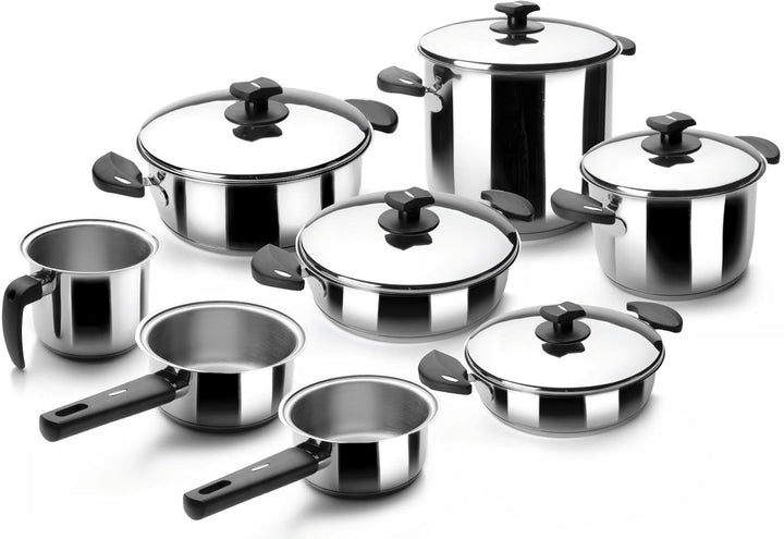 Lacor Zylindrischer Topf D.16 cm Nova Ladycor, Edelstahl, Silber, 16 cm