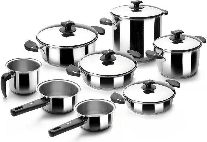 Lacor 88026 Bratentopf mit Deckel D.26 Nova Ladycor