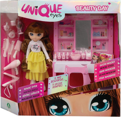 Unique Eyes Beauty Day Spielset mit Puppe