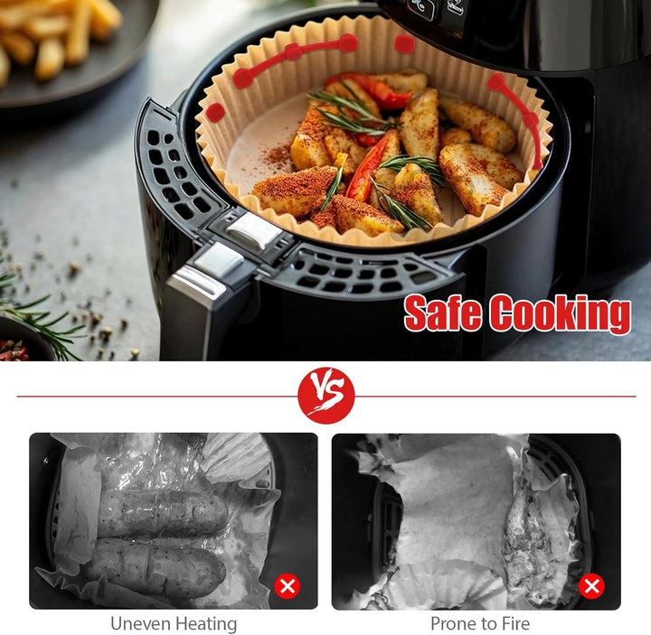 18 Pcs Magnete für Airfryer Backpapier,BPA-frei Zubehör für Heissluftfritteuse Verhindert Verrutsche